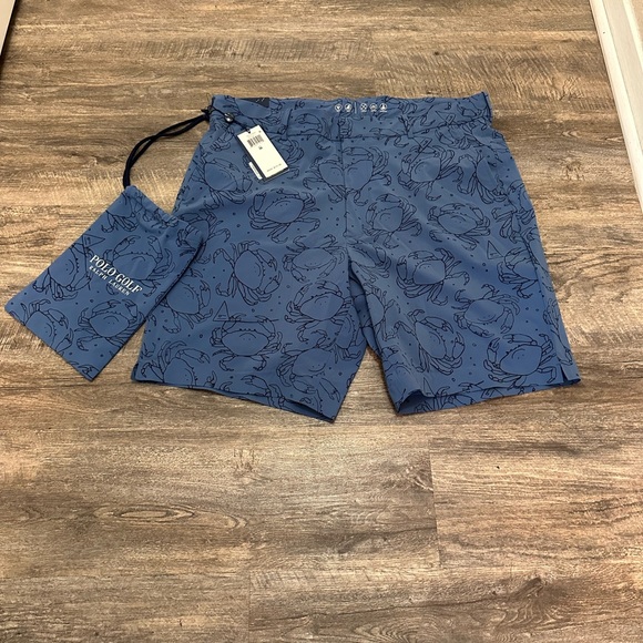 Polo Ralph Lauren Polo Golf Ralph Lauren Blue Happy Crab Men’s Shorts Size 36